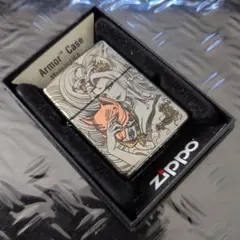 ZIPPO❤️狐女 Armor❤️5面加工 エッチング 2024年1月製 新品未使用 ZIPPO❤️狐女 Armor❤️5面加工 エッチング 2024年1月製 新品未使用