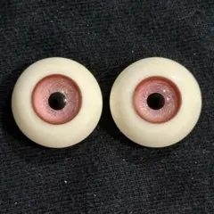 国内ディーラー様製グラスアイ 14mm ピンクベージュ