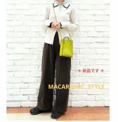 ✱新品✱MACARONIC STYLE 2wayショルダーバッグ ライトグリーン
