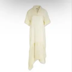 JIL SANDER 半袖ロングワンピース