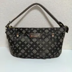 【美品】 russet　ラシット　モノグラム柄　ワンハンドル　ハンドバッグのサムネイル
