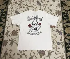 Ed Hardy エドハーディー デビル 刺繍 半袖 Tシャツ 白 Lサイズのサムネイル