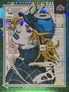 ジョジョの奇妙な冒険 クリアステッカー ディエゴ ジョジョ ワールド