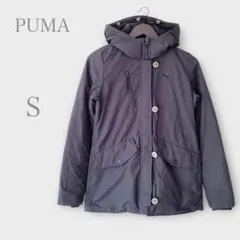 プーマ　フード付きダウンジャケット　ブラック　S 冬アウター