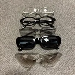 サングラス 5個セット 伊達メガネ Y2K 古着 00s まとめ売り