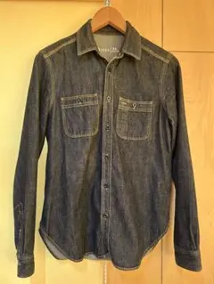 GAP 濃紺 デニムシャツ 長袖シャツ