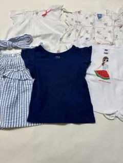 女の子トップス5点おまとめ110