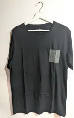 STUDIOUS ステュディオス レザーポケット Tシャツ 黒 サイズ2 日本製のサムネイル