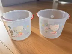 【廃盤品】希少　レア　サンリオ　ハローキティ　キティ　ミニバケツ