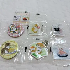 くら寿司　モフサンド　キーホルダー　アクリルステッカー　缶バッジ