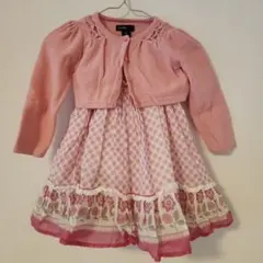 babyGap 花柄ワンピース、カーディガンセット12-18ヶ月