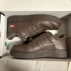 USED supreme Nike Air Forceブラウン 24cm