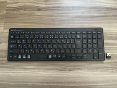 エレコム ワイヤレスキーボード　テンキー付き　USB