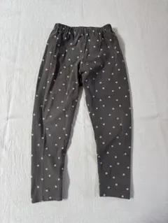 ユニクロ　星柄リラックスフィットレギンス　10分丈　110サイズ