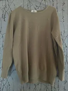 カーキニット　3L