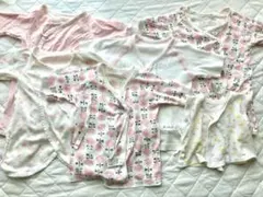 新生児 肌着 6枚セット まとめ売り(メッシュ肌着あり)