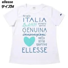 ellesse 半袖 Tシャツ ホワイト Mサイズのサムネイル