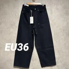 ZARA ザラ スタッズ付きカーペンターパンツ EU36 ダブルニーのサムネイル