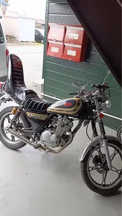 SUZUKI GN125 ブラック バイク 値下げ交渉可能！ - メルカリ