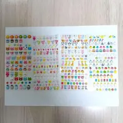 ぷくぷくシール　プッチもちシール　４枚セット