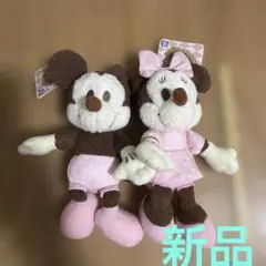 ディズニー　ミッキー　ミニーちゃん　2点セット　新品
