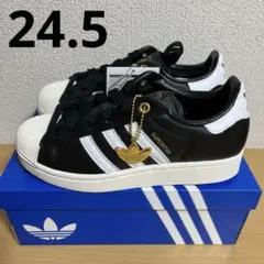 新品 ADIDAS SUPERSTAR Ⅱ BLACK 藤井風 24.5cm