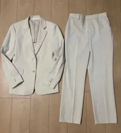 エニィスィス ノーカラージャケット (M)パンツ (S)スーツ セットアップ