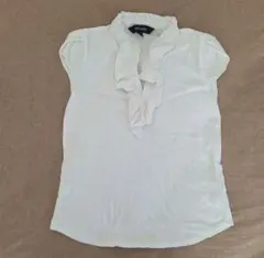 Ralph Lauren 　白　シャツ　フリル　女の子　ラルフローレン