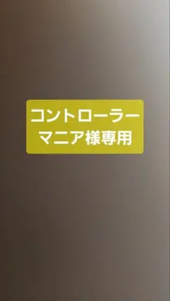 コントローラーマニア専用