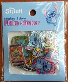 ディズニー スティッチ フレークステッカー (シール)
