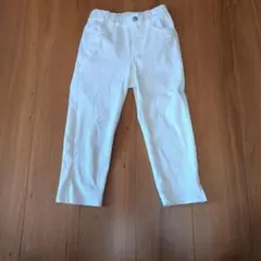 GU ホワイトパンツ 140