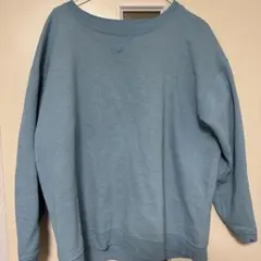 Hanes ComfortSoft Lサイズ 青 スウェット