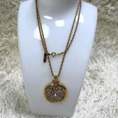 太田七宝 フラワーモチーフ エナメル ペンダント ネックレス No.497 