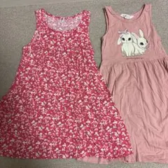 UNIQLO & H&M ノースリーブワンピース 120/122