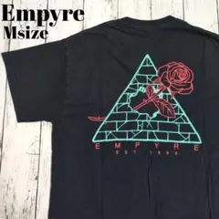 アメリカ古着　エンパイア　Empyre 両面プリント　バラ　薔薇　花　Tシャツ