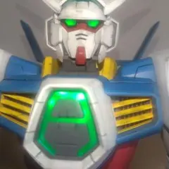 メガサイズ　1/48 ガンダムAGE-1(ジャンク品) 375ｍｍ汚し塗装のサムネイル