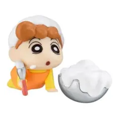 BANDAI　ガシャポン　クレヨンしんちゃんお料理マスコット　ひまわり&クリーム