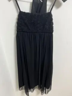 ブラックシフォンパーティードレスのサムネイル