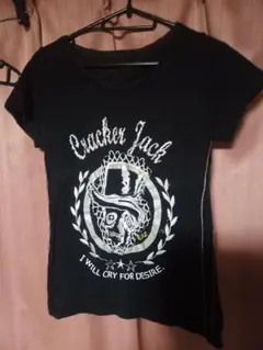 Cynical Cracker Jack スカルTシャツ ブラックのサムネイル