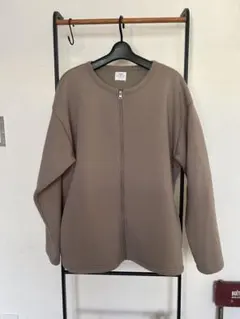 ノーカラージャケット メンズ