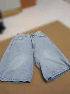 WEGO デニムショートパンツ ライトブルー Sサイズのサムネイル