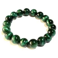 SALE！グリーンタイガーアイ☆天然石ブレスレット☆パワーストーン