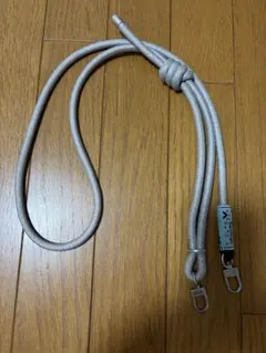 Topologie スマホショルダーストラップ グレー
