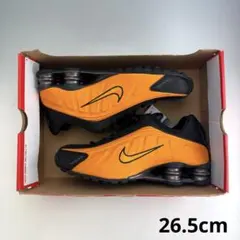 新品】Nike Shox R4 26.5㎝ オレンジ/ブラック - メルカリ