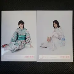 的野美青　生写真　櫻坂