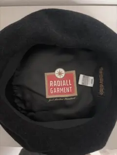 【完売品レア】RADIALL ラディアル ベレー帽 ブラック Mサイズ