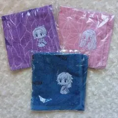 新品未開封品 鬼滅の刃 ハンドタオル 3種