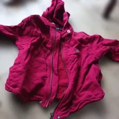 Polo Jeans Co. 赤 フード付き トレーナー 90