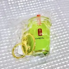Gong cha 3D抹茶パールミルクティーキーホルダー　一点のサムネイル