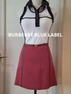 BURBERRY BLUE LABEL 台形ミニスカート